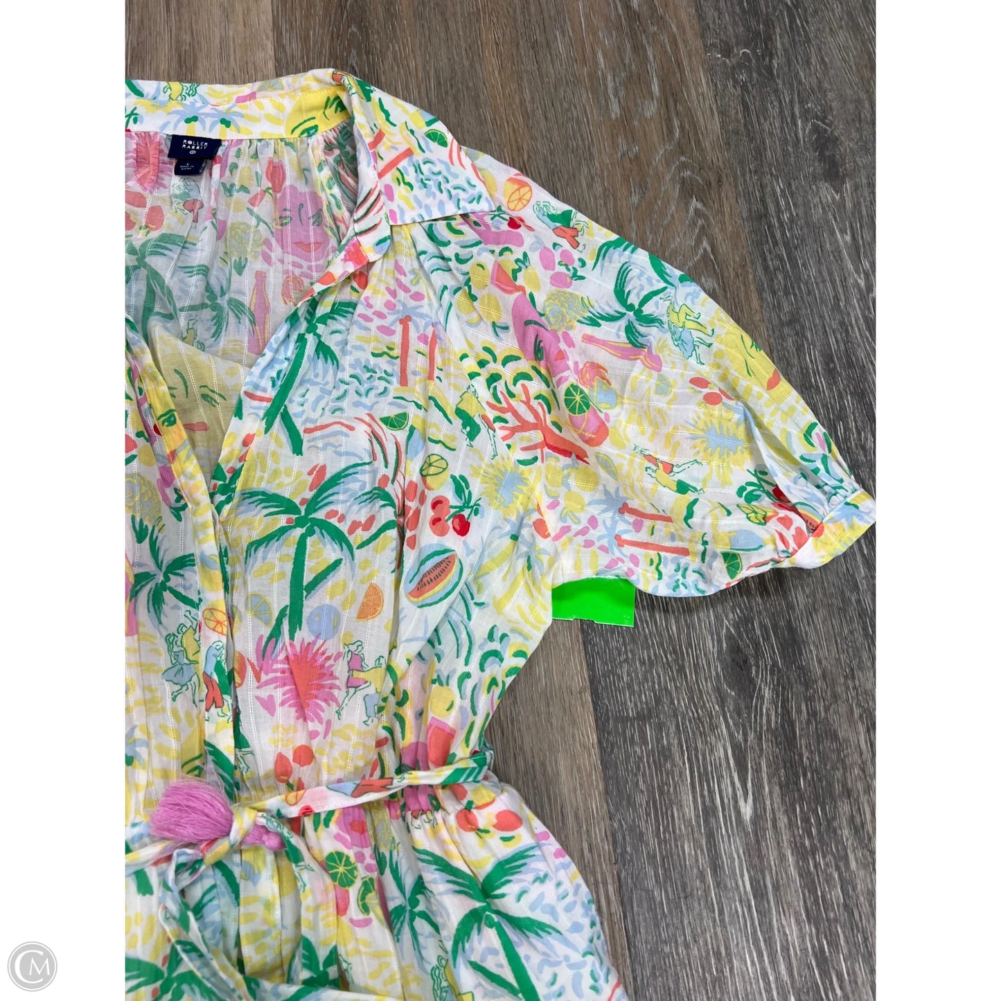 Dress Casual Maxi By Roller Rabbit x Target In Floral Print, Size: L