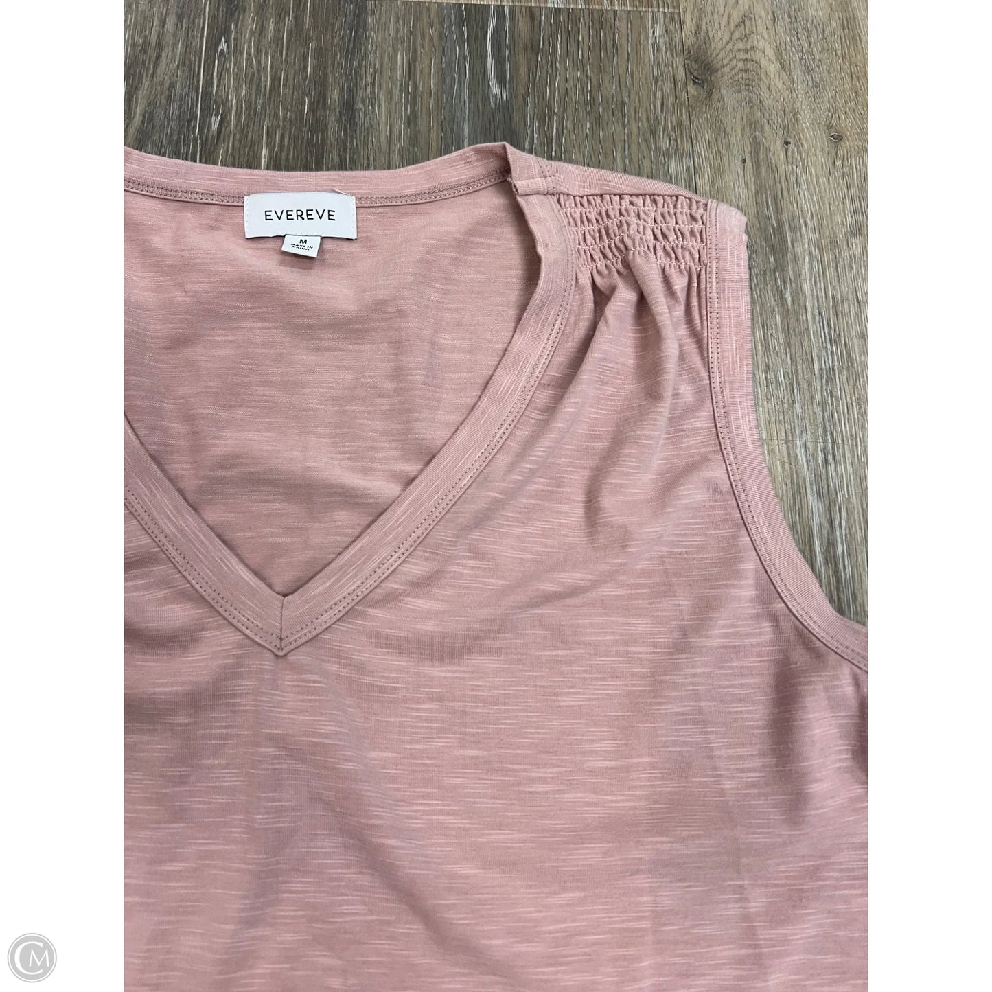 Top Sleeveless By Evereve In Pink, Size: M