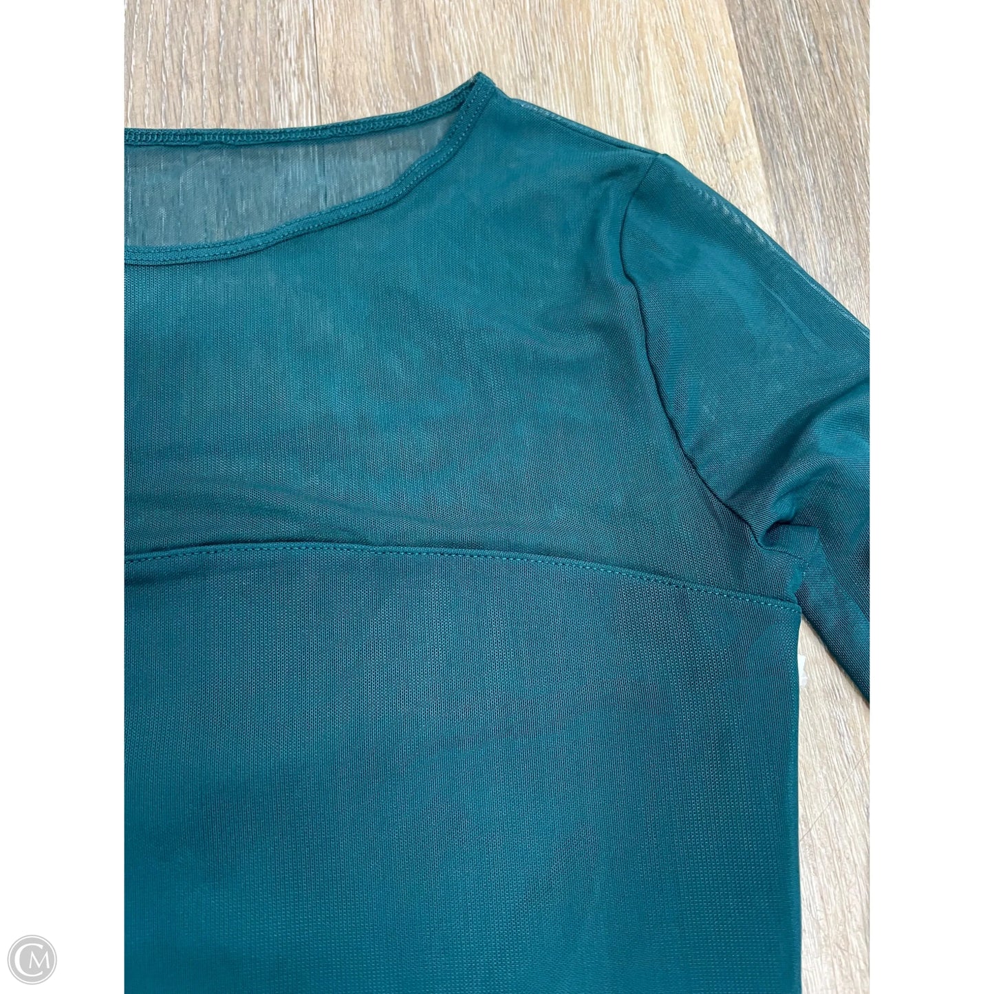 Bodysuit By Abercrombie And Fitch In Teal, Size: S