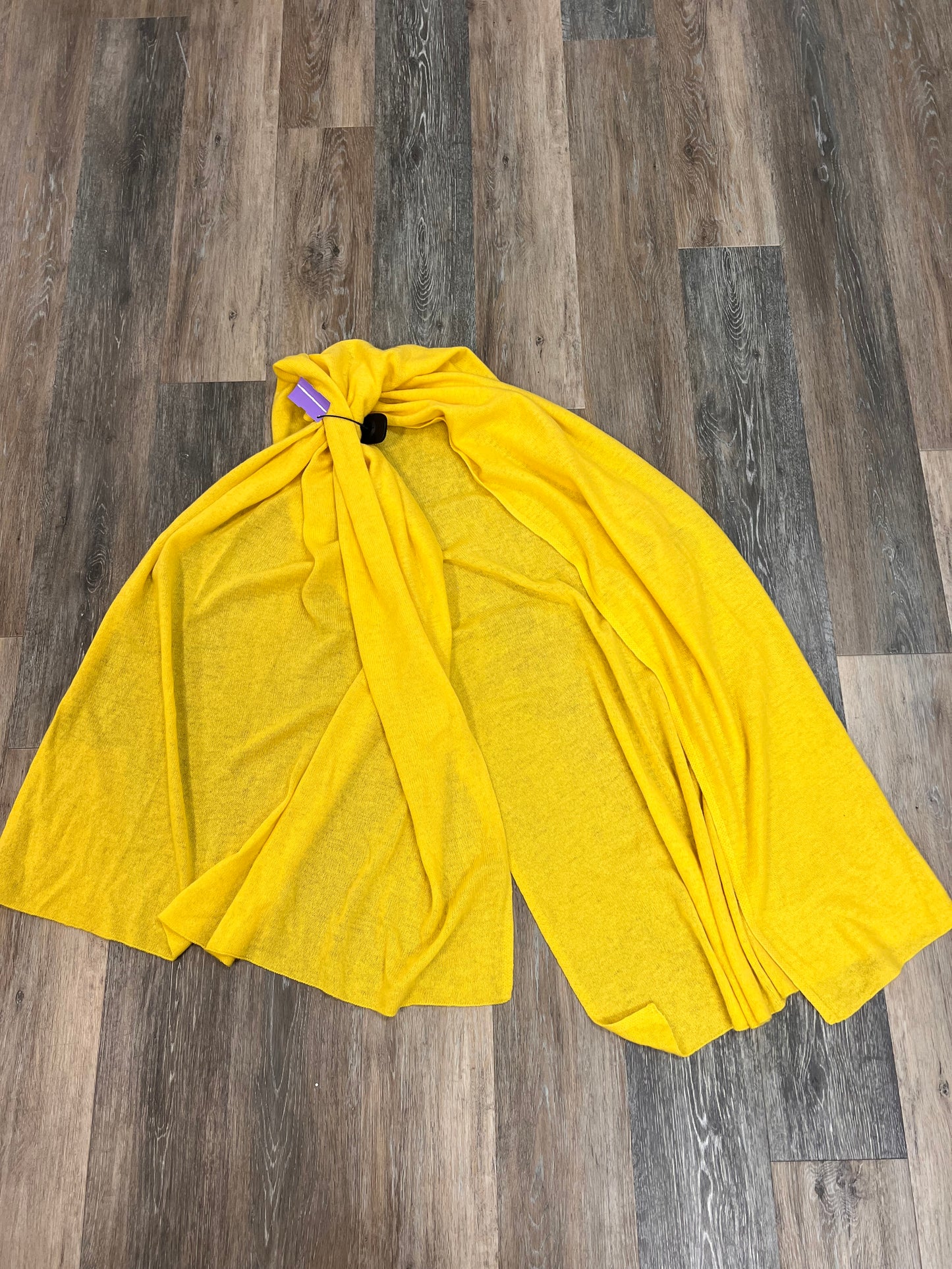 Cashmere Wrap By White And Warren In Yellow, Size: Osfm