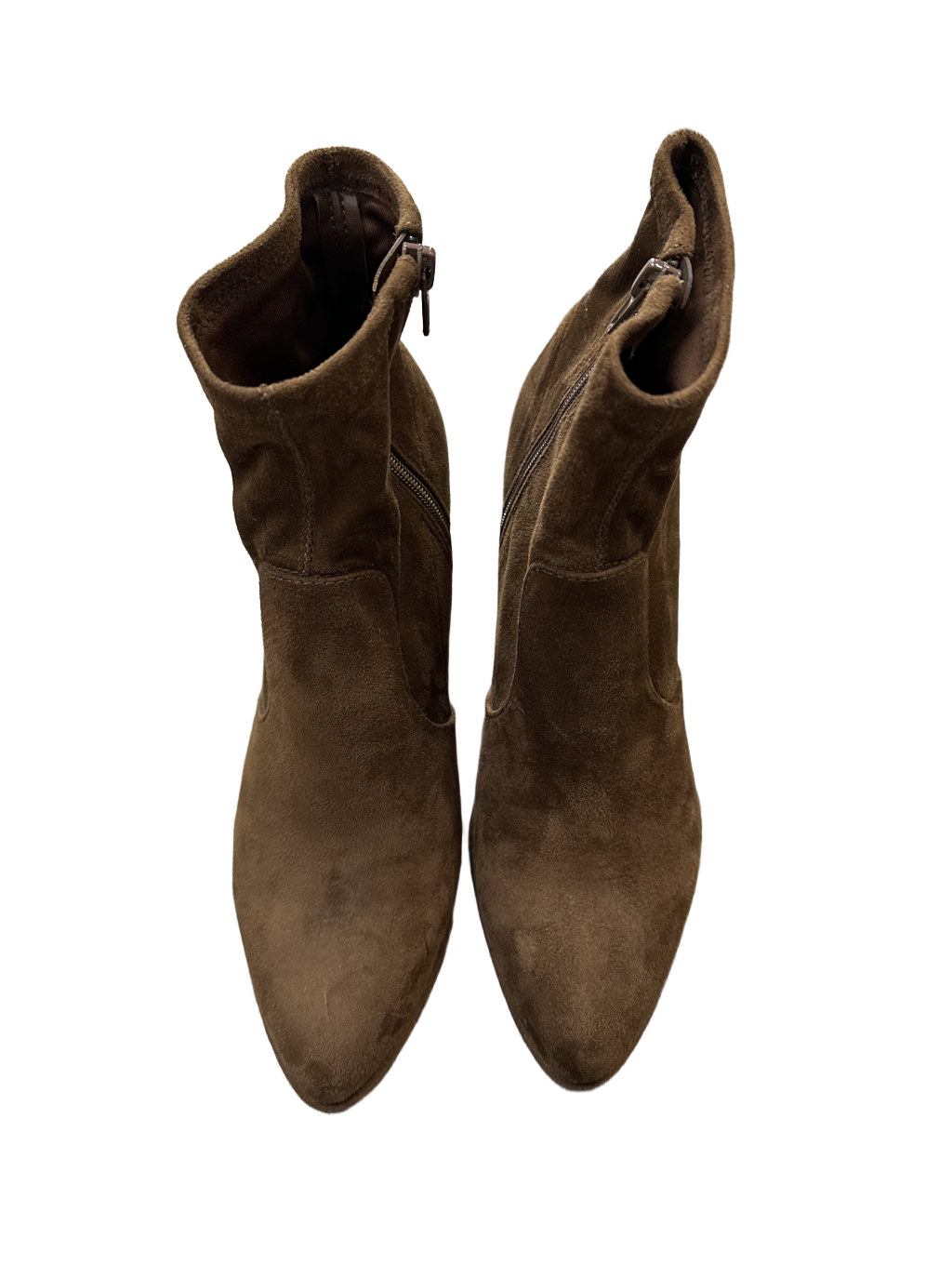 Boots Ankle Heels By Nine West Size: 8.5