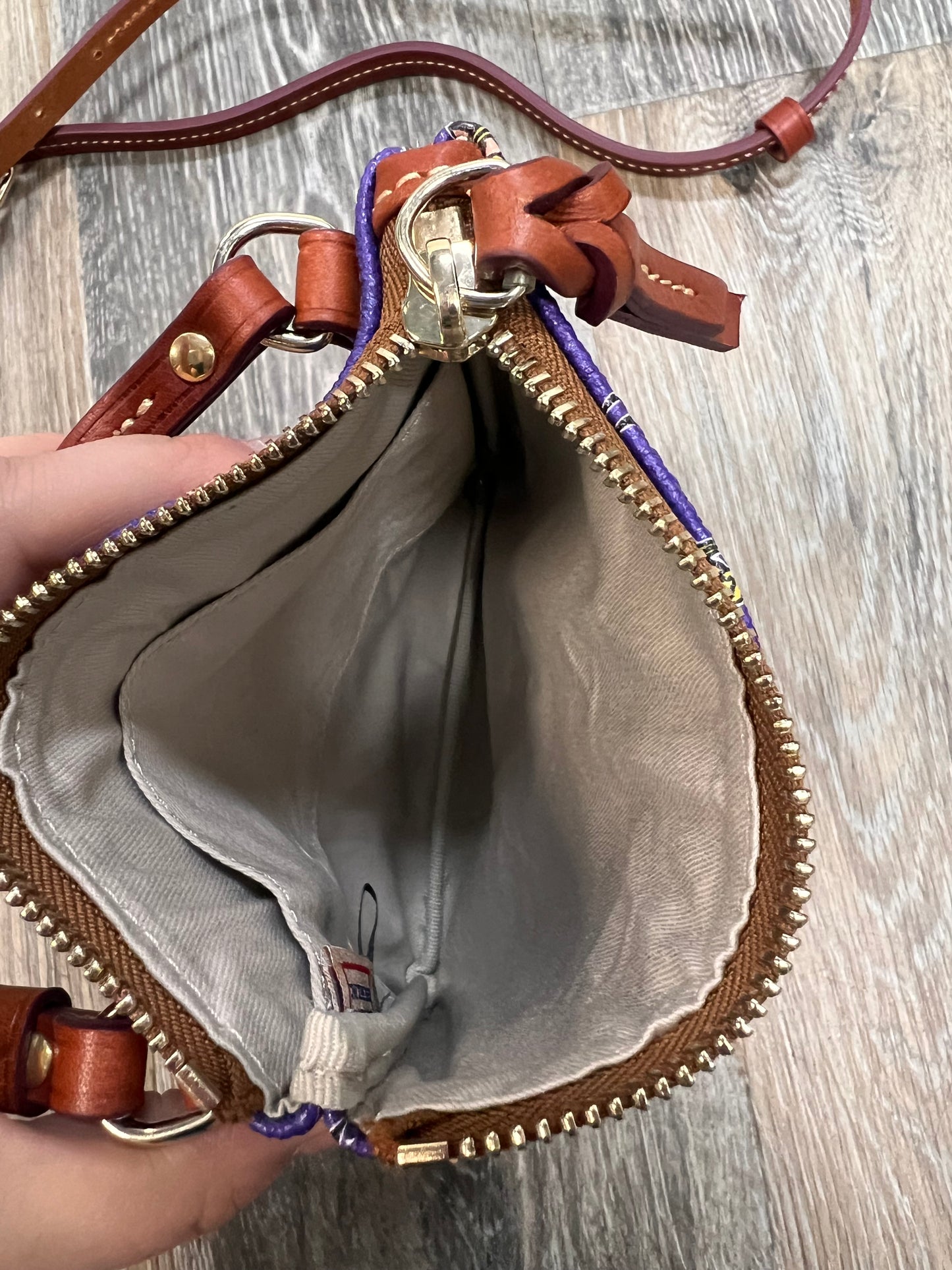 CROSSBODY DESIGNER by DOONEY AND BOURKE In PURPLE, Size: SMALL