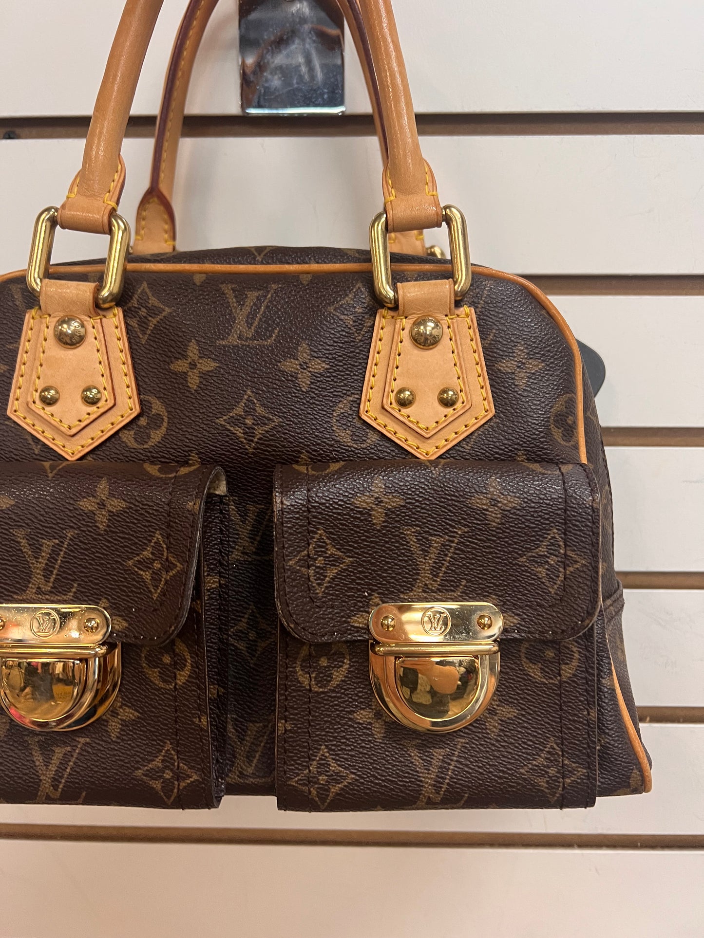 HANDBAG LUXURY DESIGNER by LOUIS VUITTON In BROWN, Size: LARGE