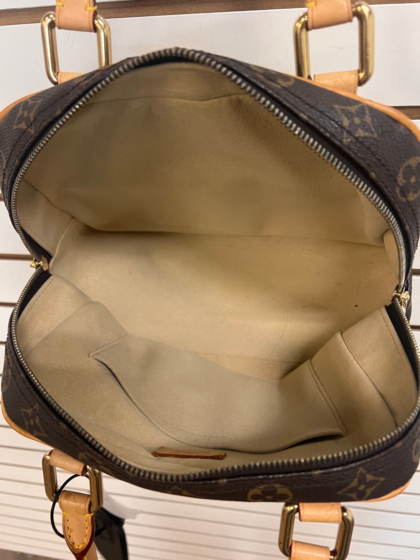 HANDBAG LUXURY DESIGNER by LOUIS VUITTON In BROWN, Size: LARGE