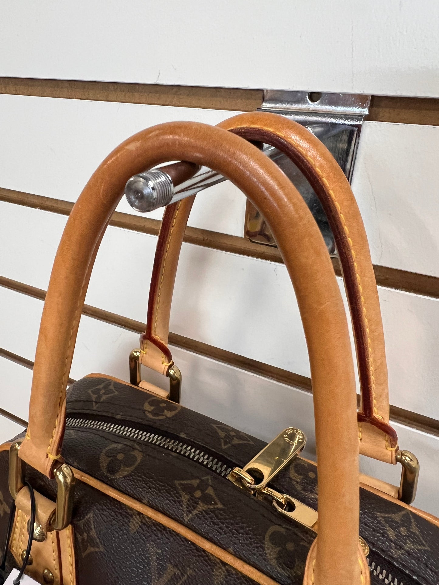 HANDBAG LUXURY DESIGNER by LOUIS VUITTON In BROWN, Size: LARGE