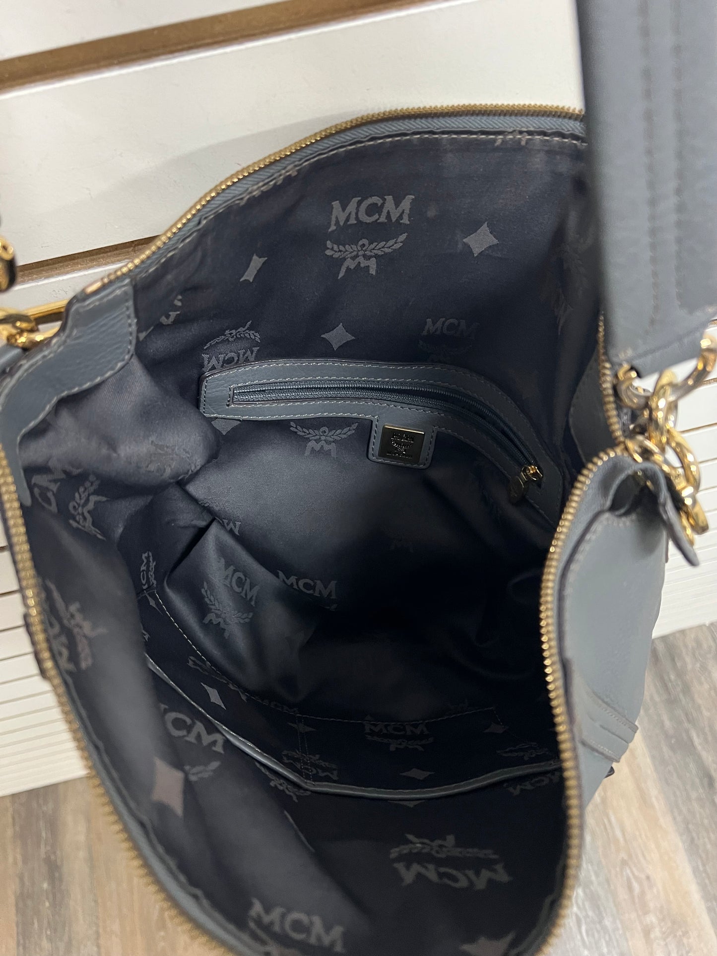 Handbag Luxury Designer By Mcm, Size: Large