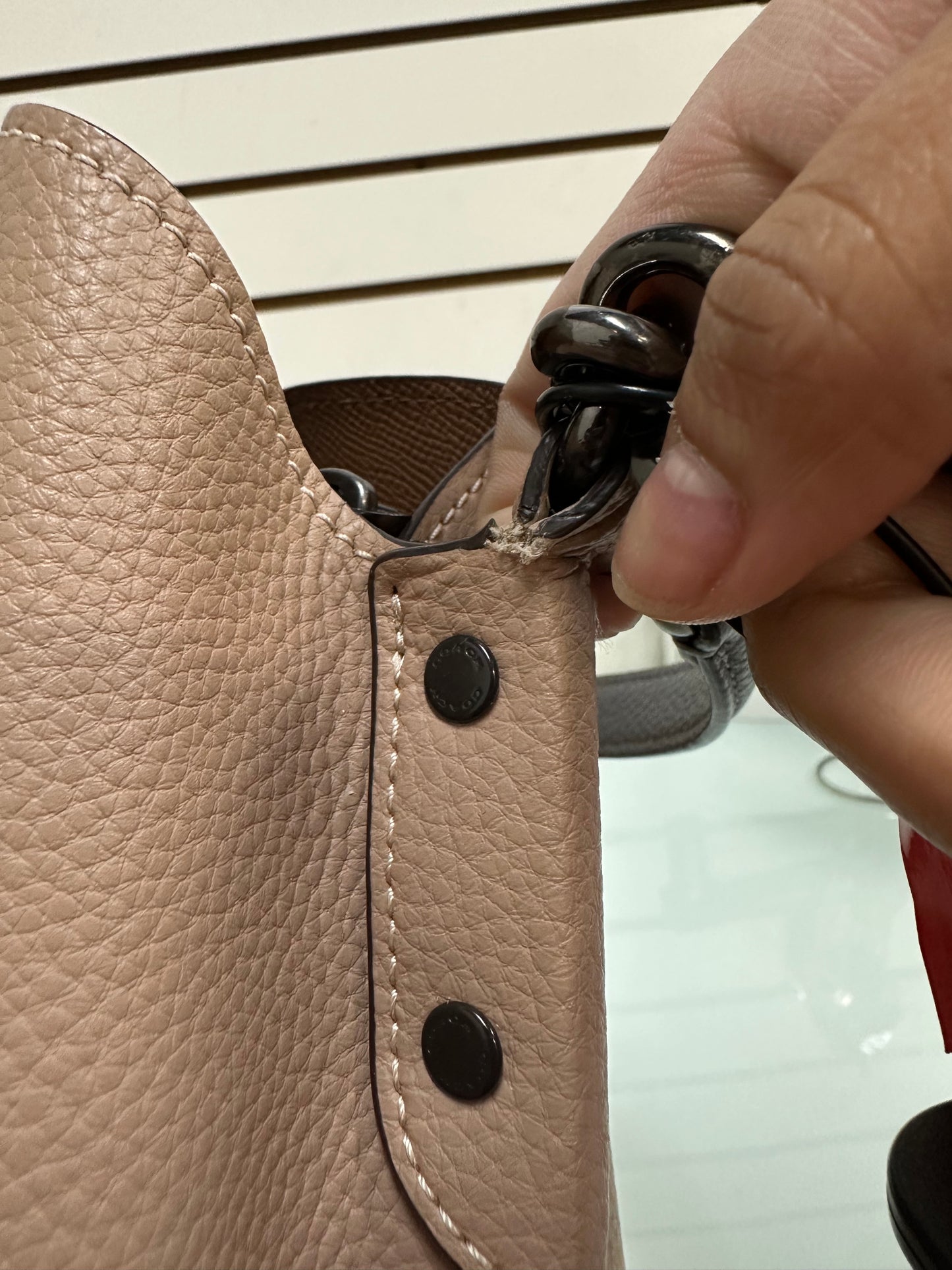 Handbag Designer By Coach, Size: Medium