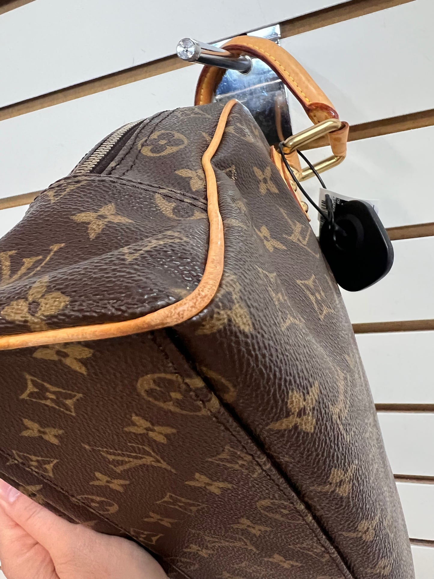 HANDBAG LUXURY DESIGNER by LOUIS VUITTON In BROWN, Size: LARGE