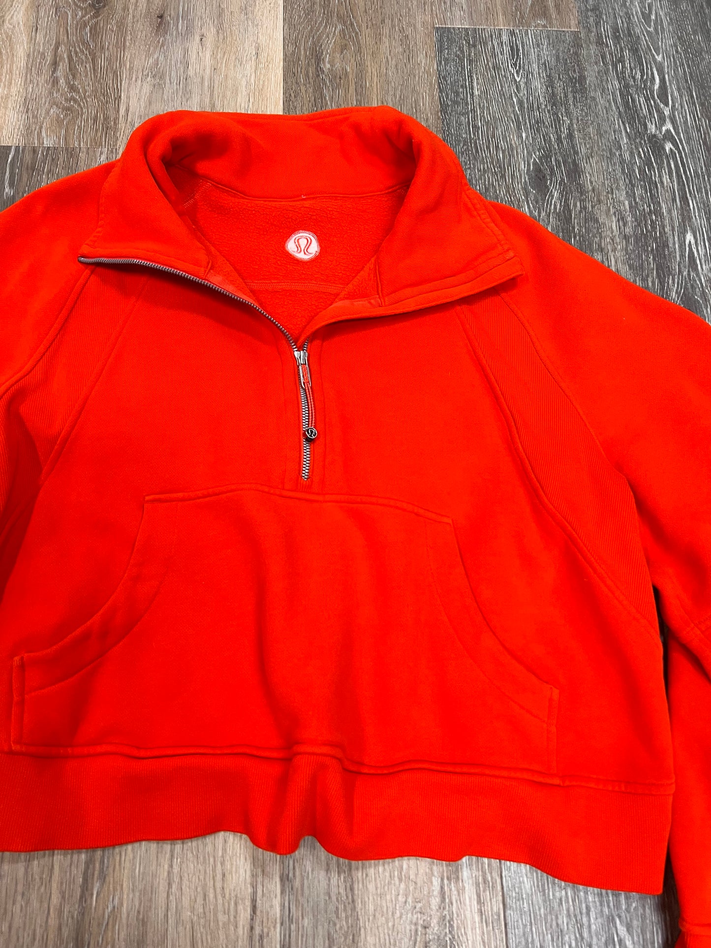 ATHLETIC SWEATSHIRT COLLAR by LULULEMON In ORANGE, Size: XL/XXL