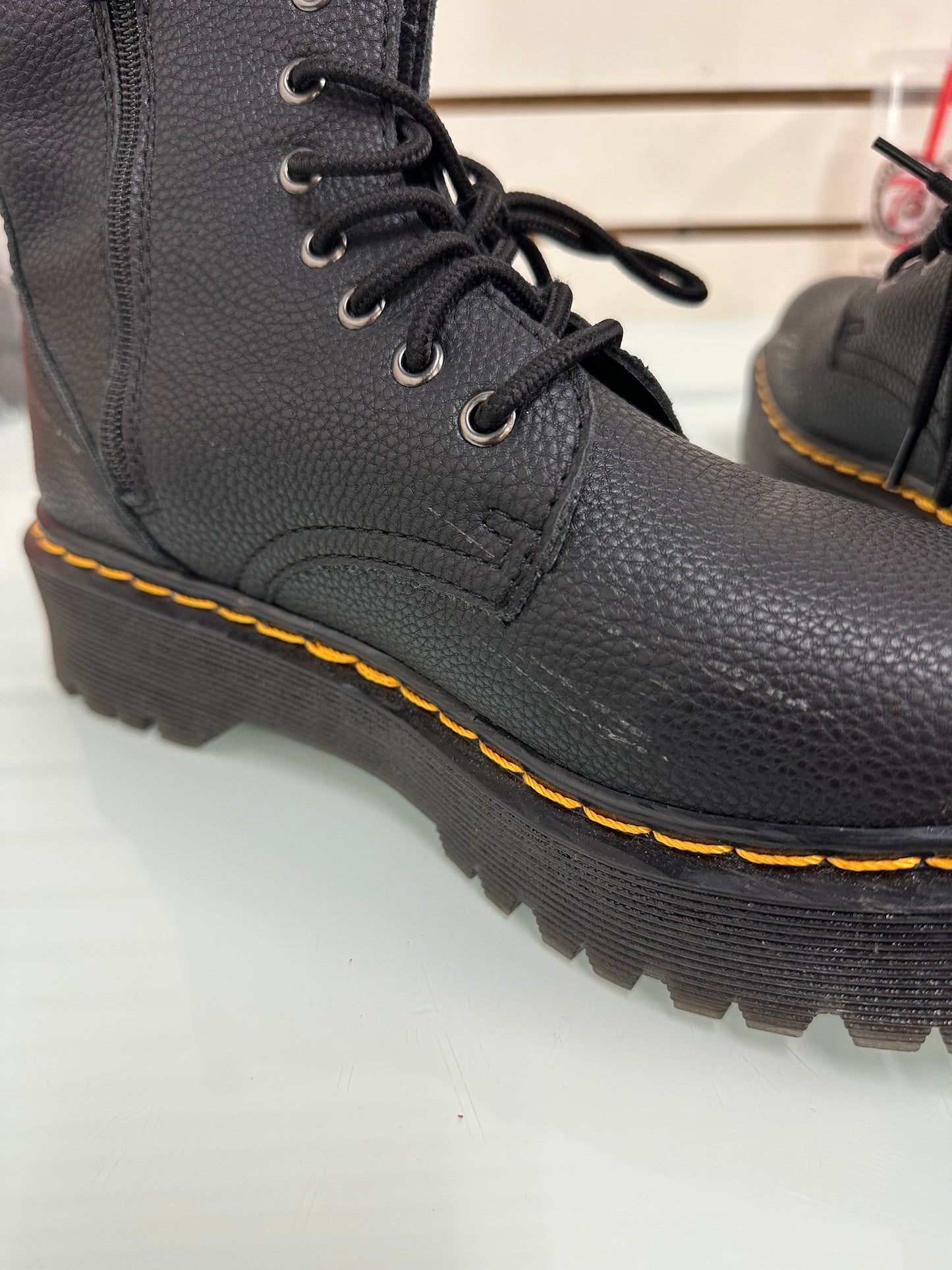 Boots Combat By Dr Martens In Black, Size: 11