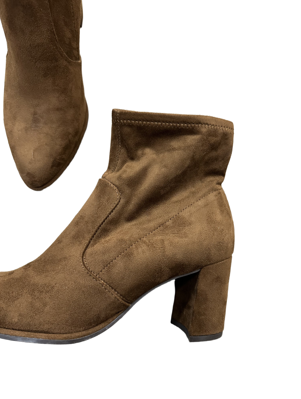 Boots Ankle Heels By Nine West Size: 8.5