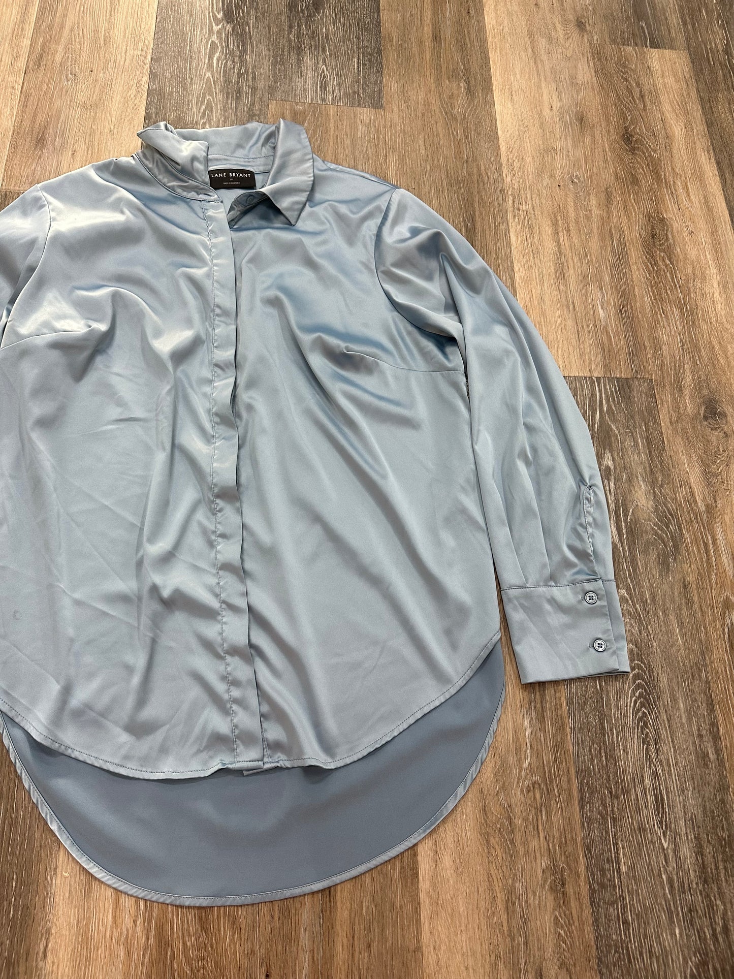 Blouse Long Sleeve By Lane Bryant Size: 1x