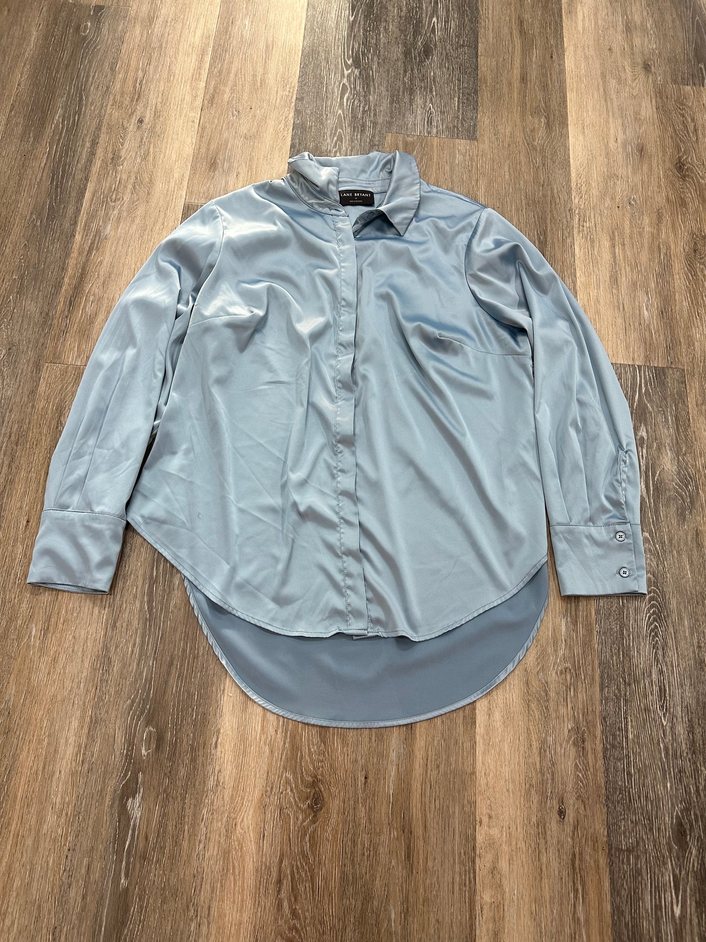 Blouse Long Sleeve By Lane Bryant Size: 1x