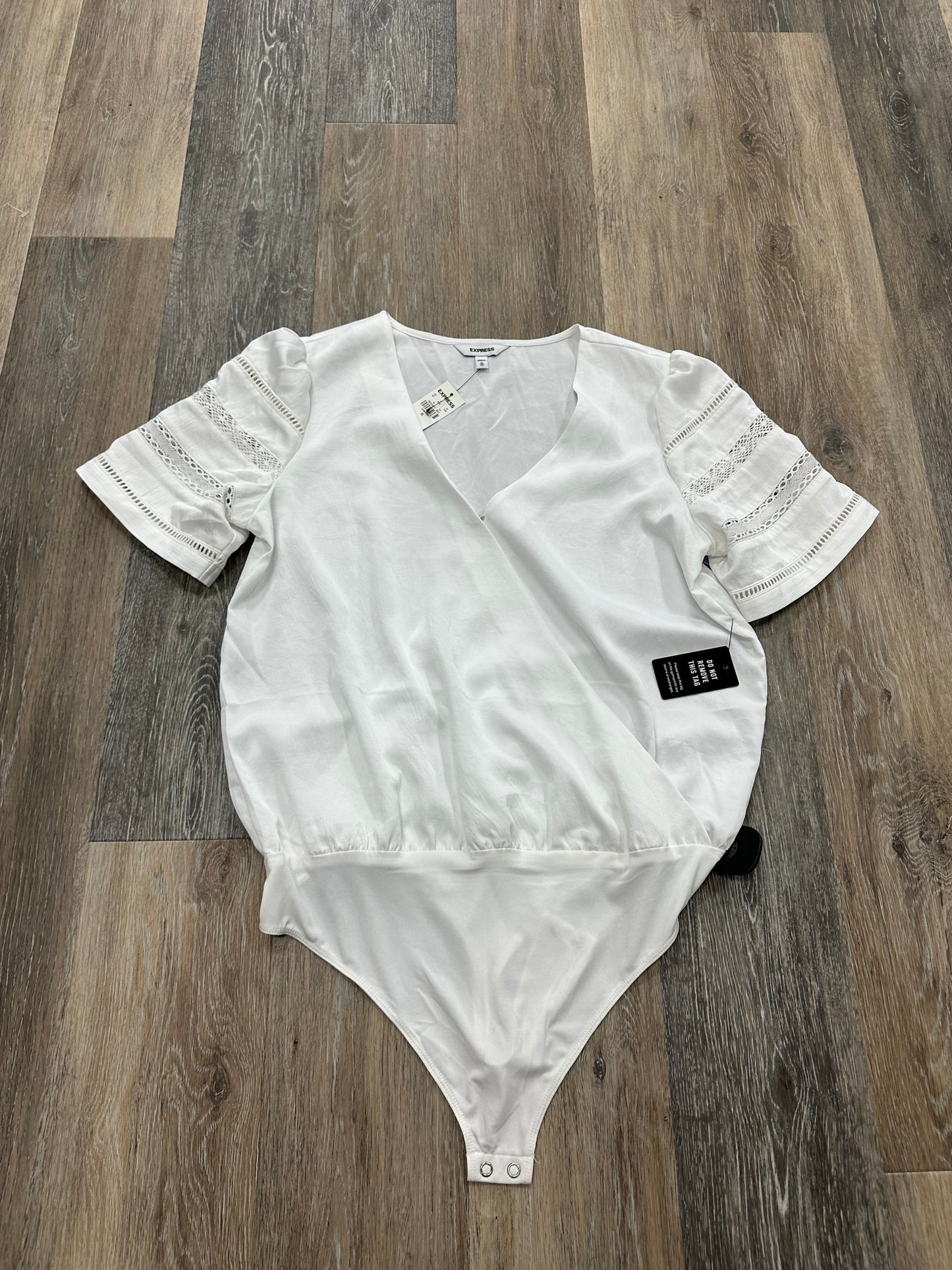 Blouse Short Sleeve By Express Size: Xl