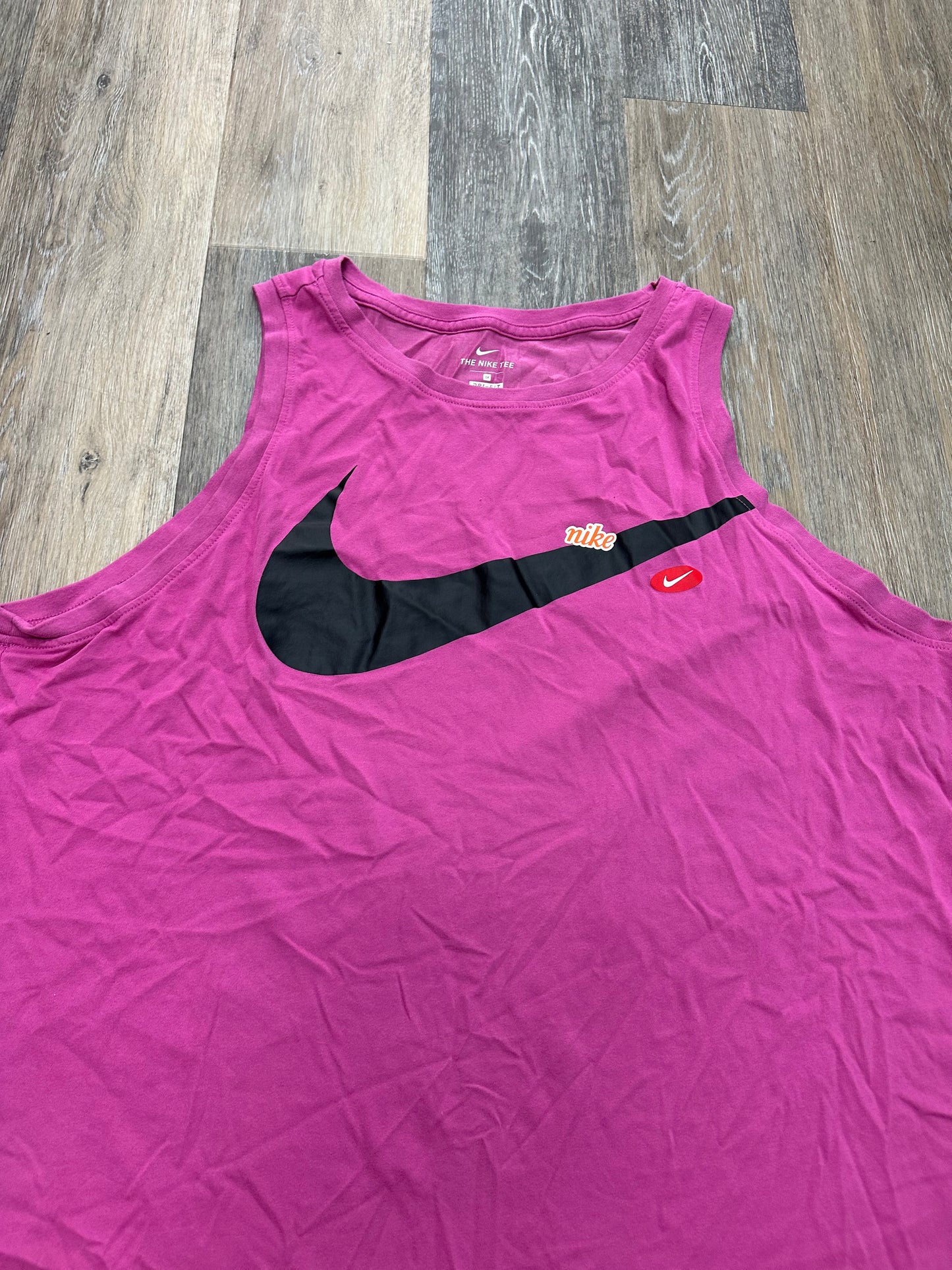 Athletic Tank Top By Nike Apparel Size: 1x