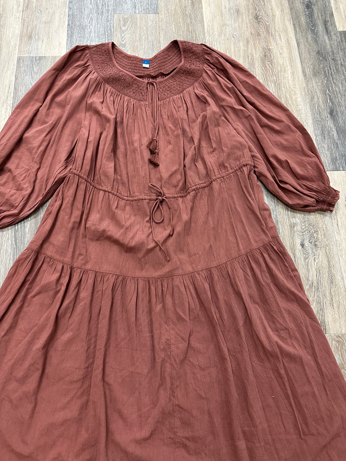 Dress Casual Maxi By Old Navy Size: 3x
