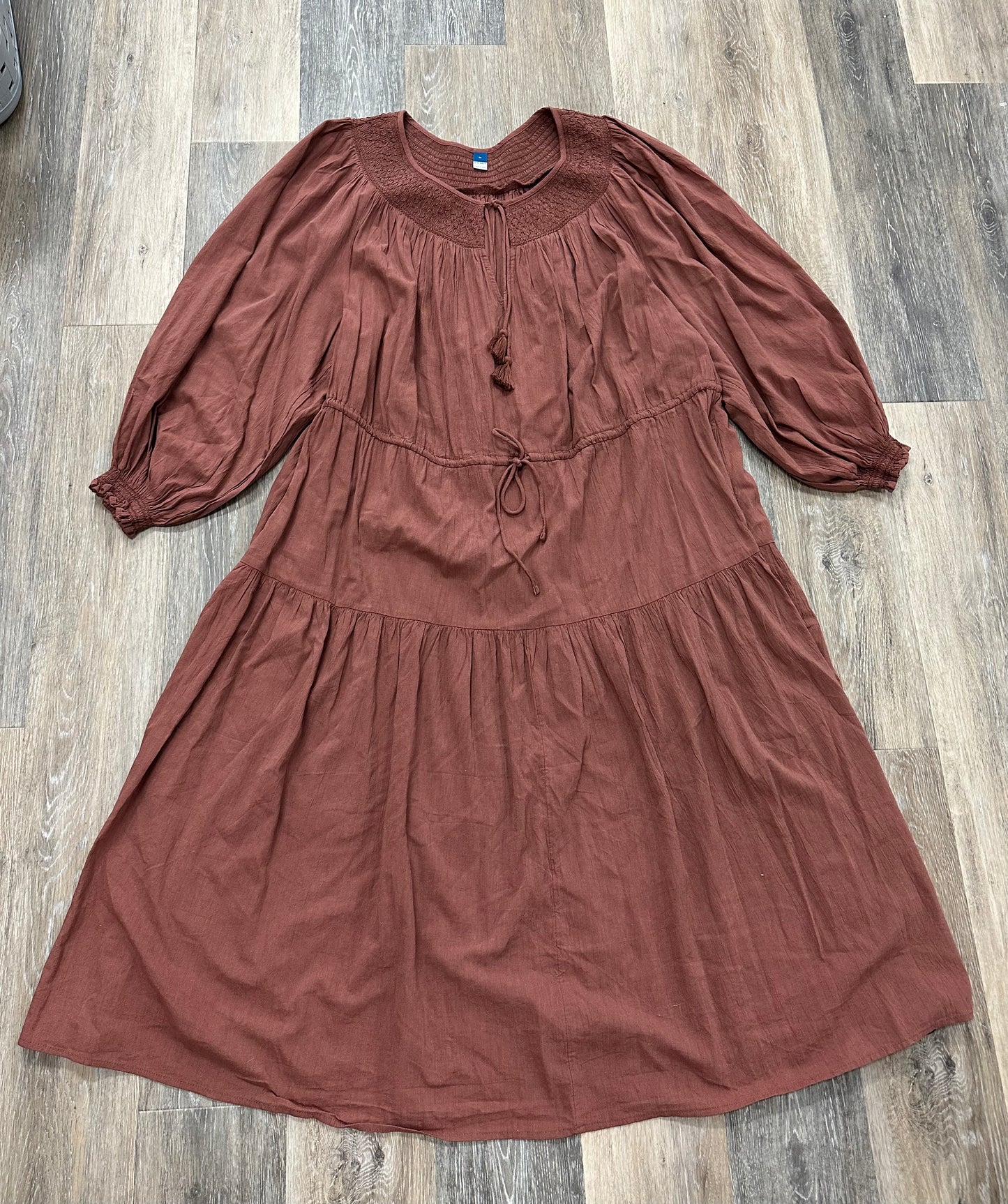 Dress Casual Maxi By Old Navy Size: 3x