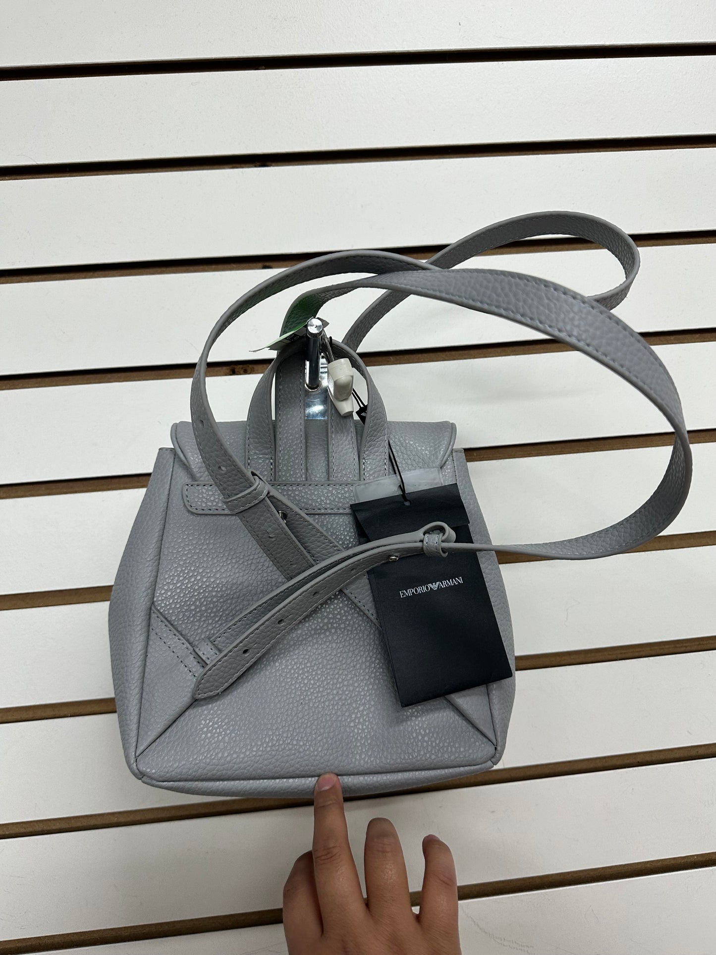 Backpack Designer By Emporio Armani Size: Medium