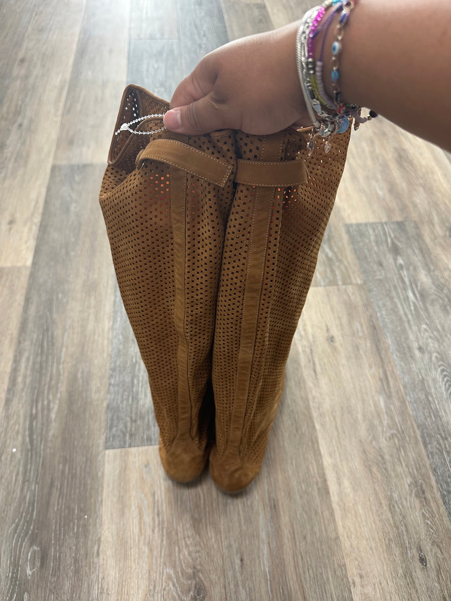Boots Designer By Fendi Size: 10.5