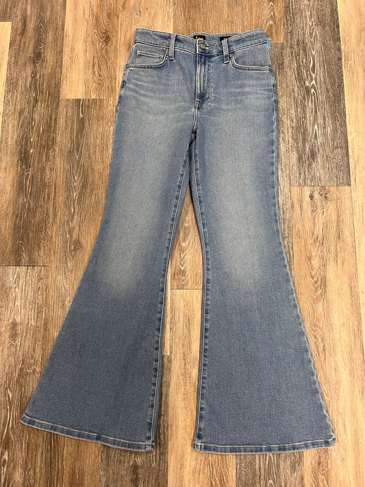 Blue Denim Jeans Flared Lee, Size  4/27