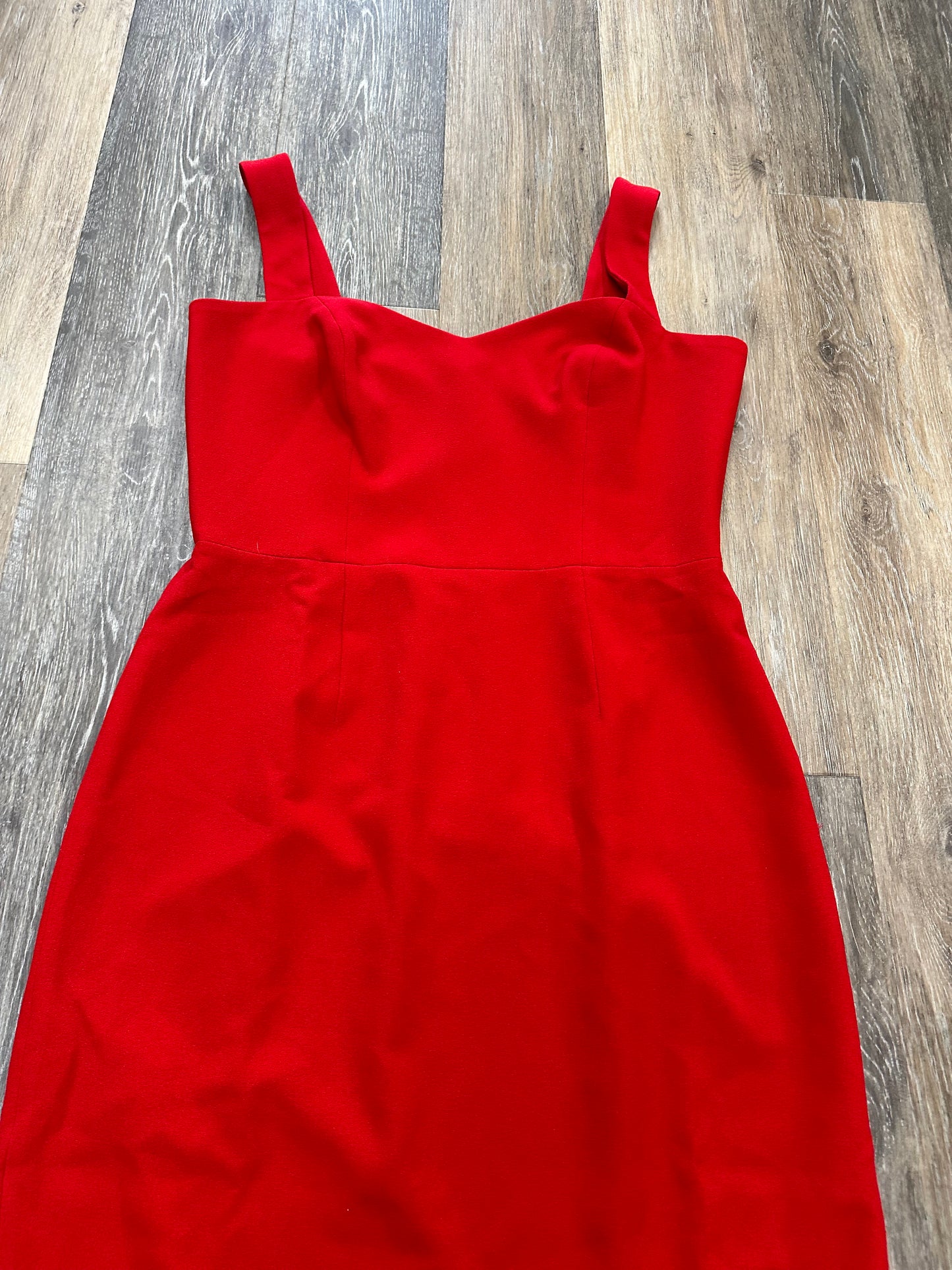 Red Dress Designer Dress The Population, Size Large