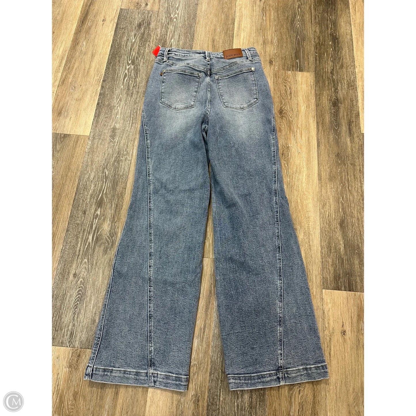 Jeans Wide Leg By Judy Blue In Blue Denim, Size: 8