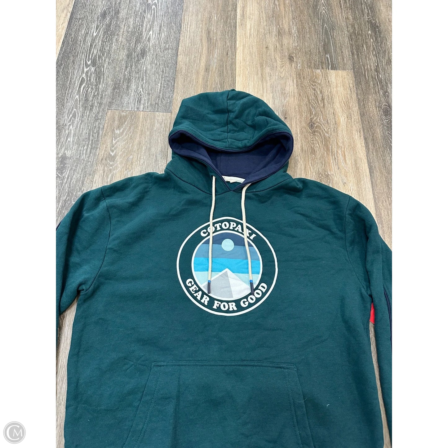 Athletic Sweatshirt Hoodie By Cotopaxi In Green, Size: M