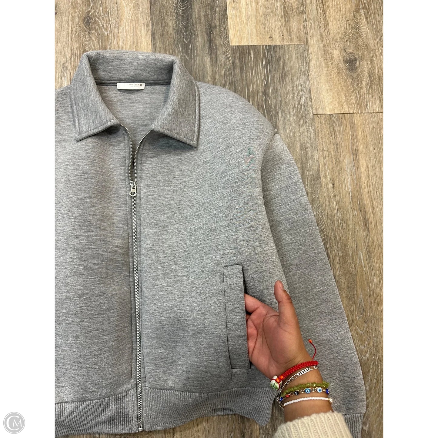 Jacket Other By Zara In Grey, Size: S