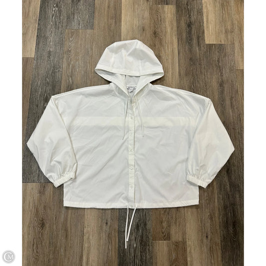 Athletic Jacket By Athleta In White, Size: S