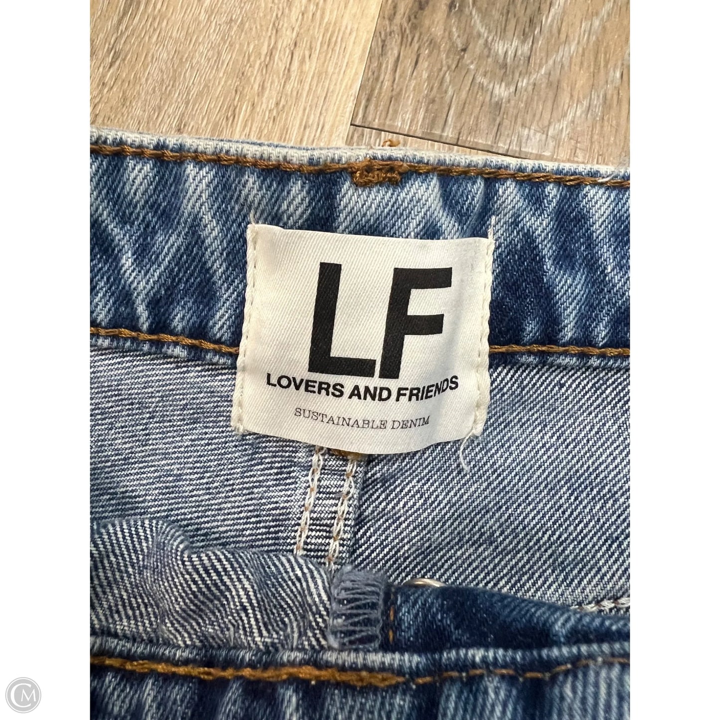 Jeans Straight By Lovers & Friends In Blue Denim, Size: 8/29