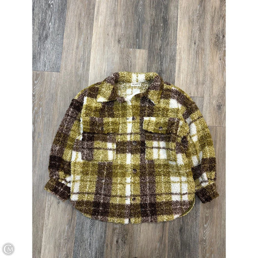 Jacket Shirt By The Nines In Green, Size: M