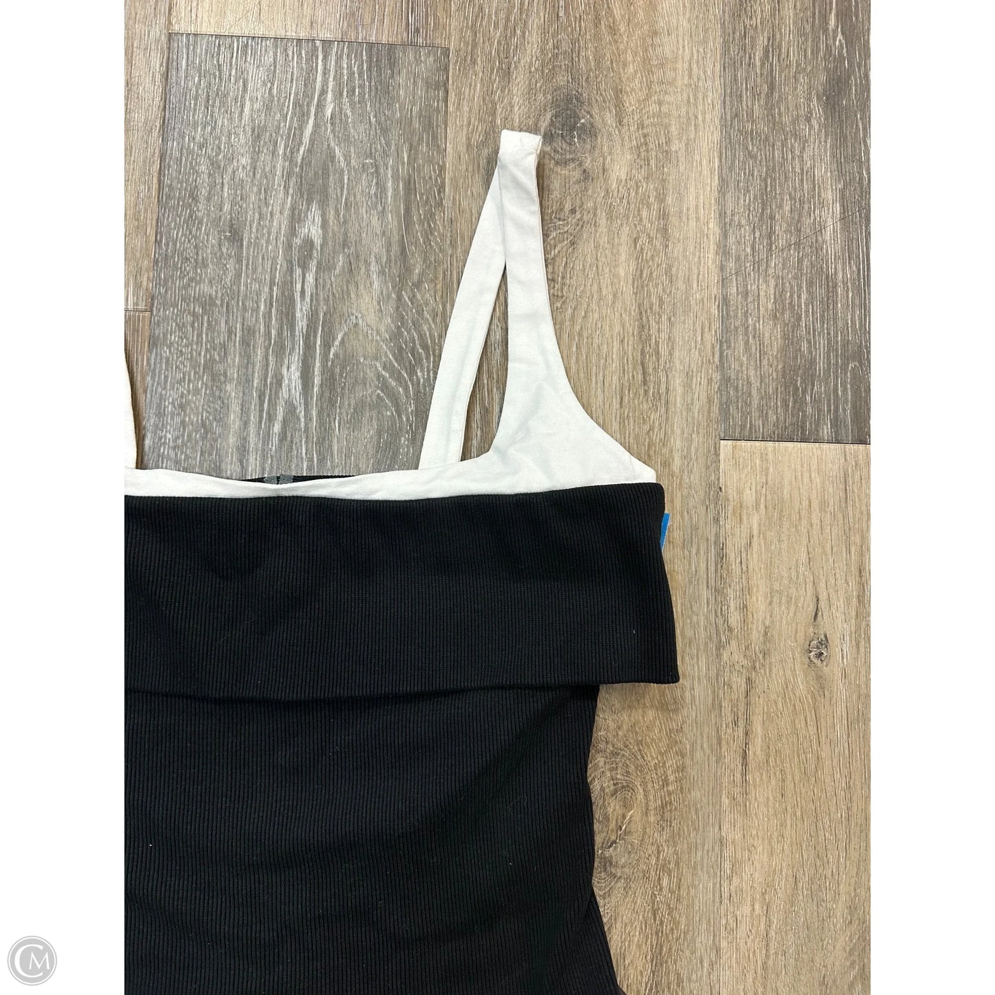 Top Sleeveless By Anthropologie In Black & White, Size: S