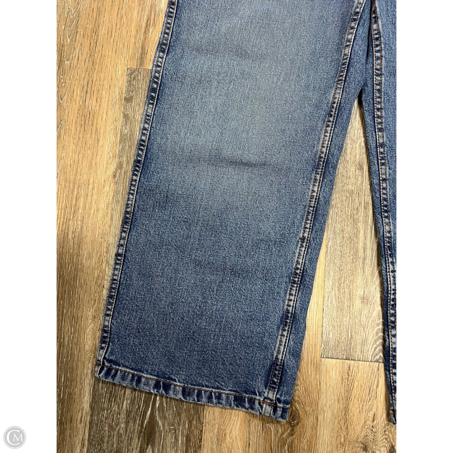 Jeans Wide Leg By Sezane In Blue Denim, Size: 10/30 (42)