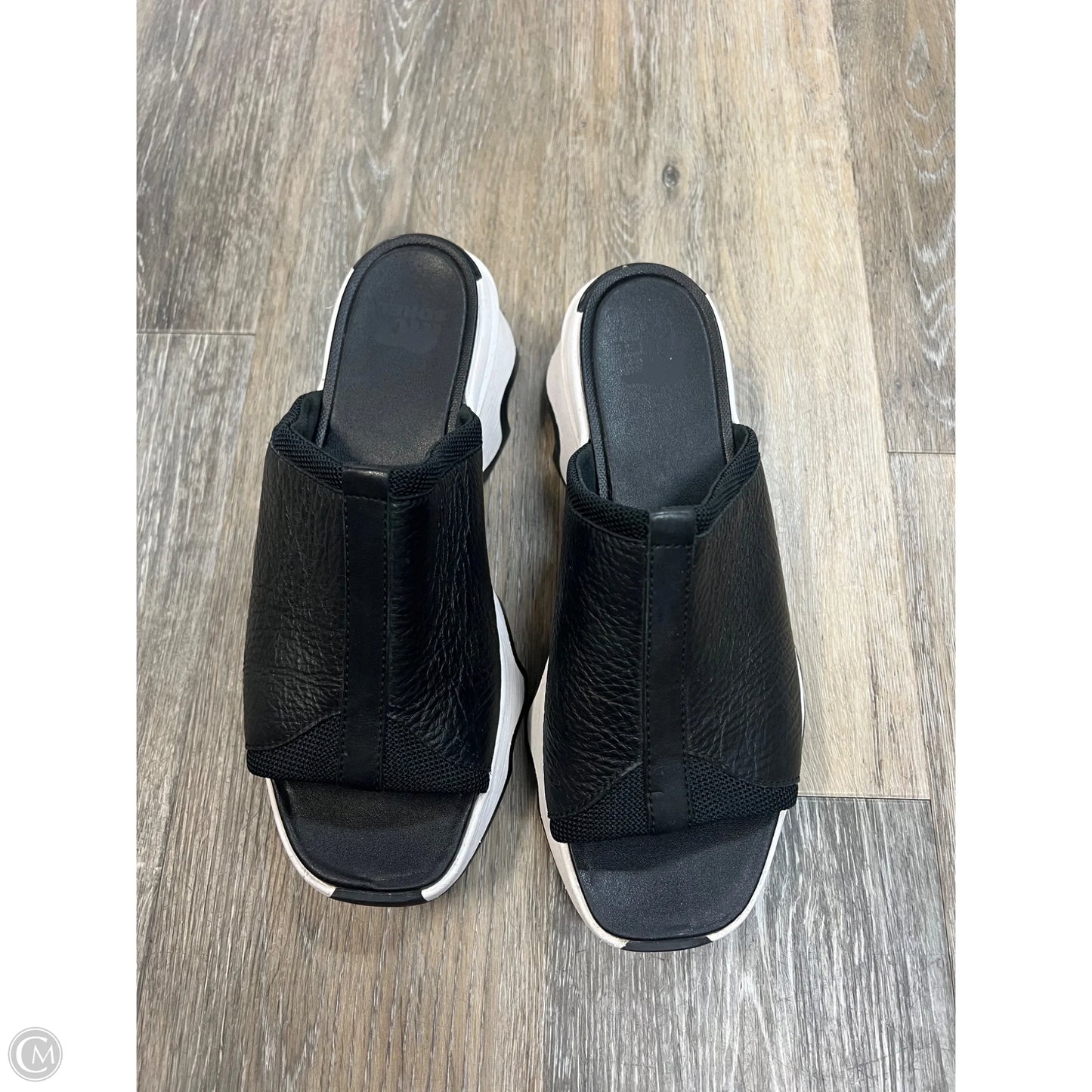 Sandals Heels Platform By Sorel In Black, Size: 9