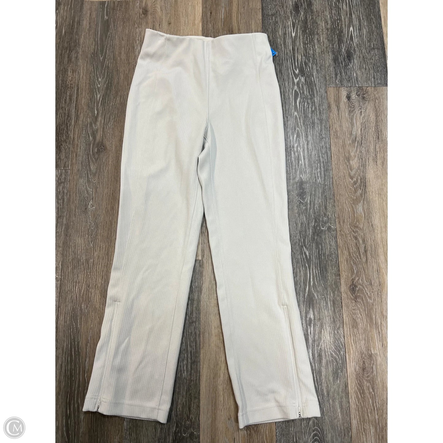 Athletic Pants By Lululemon In Cream, Size: 4