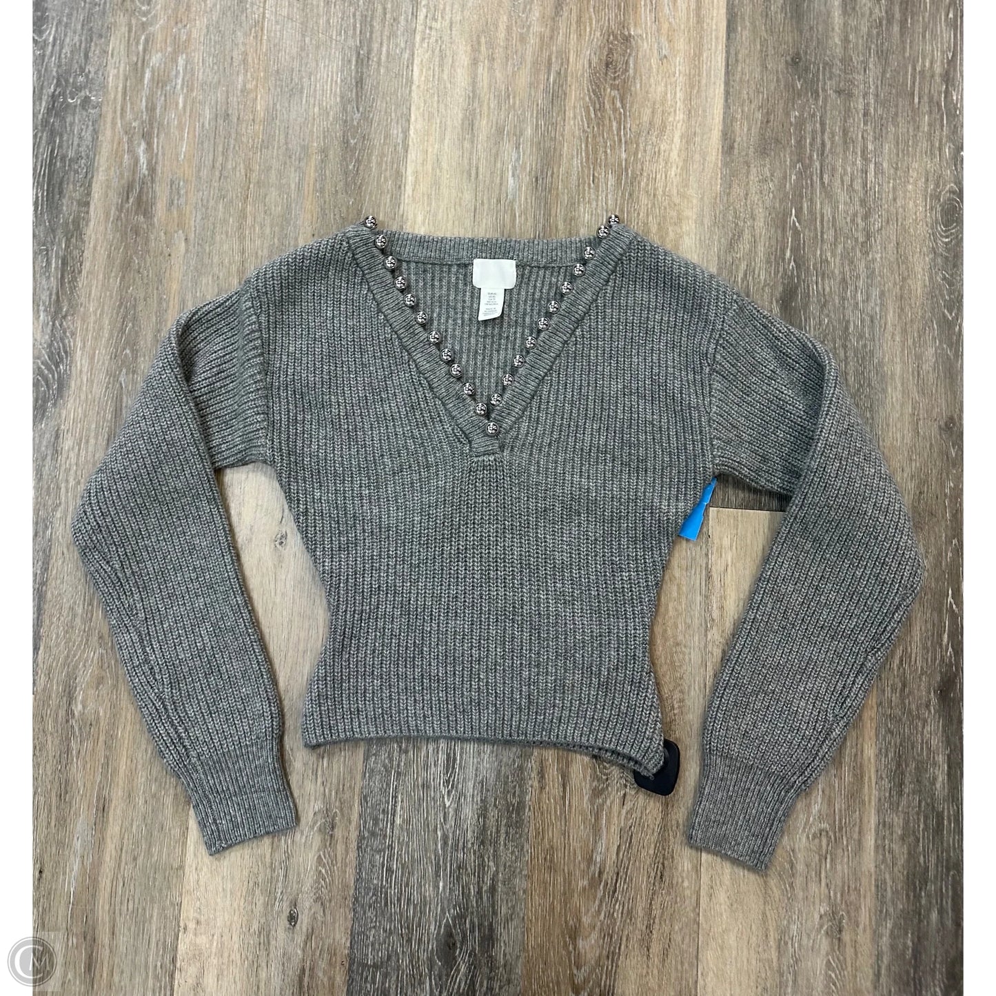 Sweater By H&m In Grey, Size: Xs