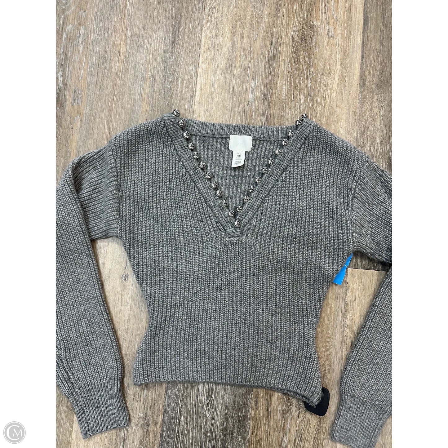 Sweater By H&m In Grey, Size: Xs