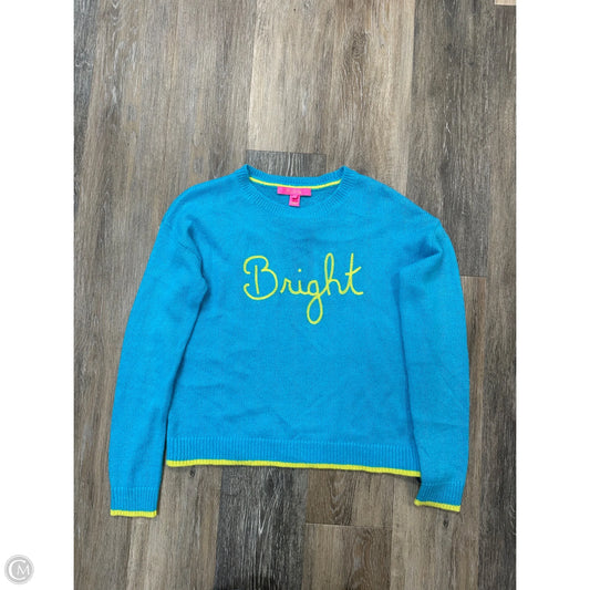 Sweater Designer By Lilly Pulitzer In Blue, Size: Xs