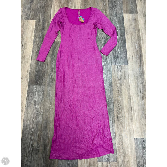 Dress Casual Maxi By Skims In Pink, Size: Xl