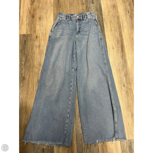 Jeans Wide Leg By Garage In Blue Denim, Size: 4