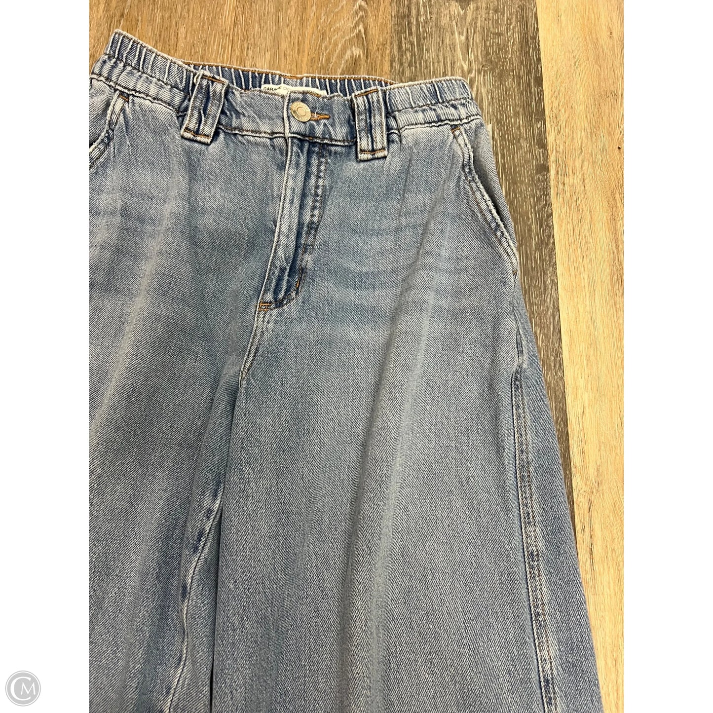 Jeans Wide Leg By Garage In Blue Denim, Size: 4