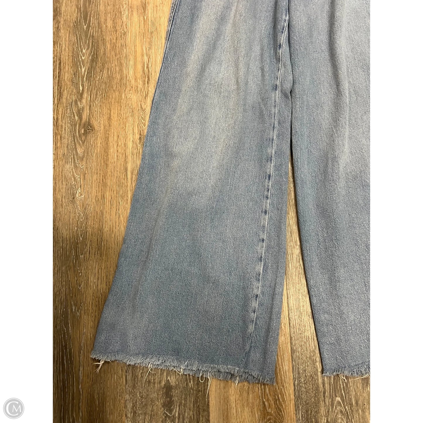 Jeans Wide Leg By Garage In Blue Denim, Size: 4