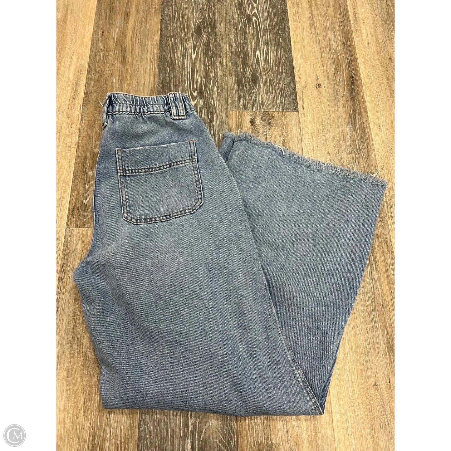 Jeans Wide Leg By Garage In Blue Denim, Size: 4