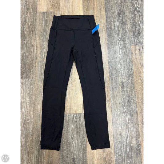 Athletic Leggings By Lululemon In Black, Size: 4