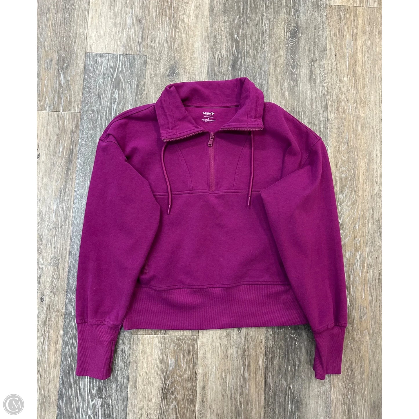Athletic Sweatshirt Collar By Old Navy In Purple, Size: M