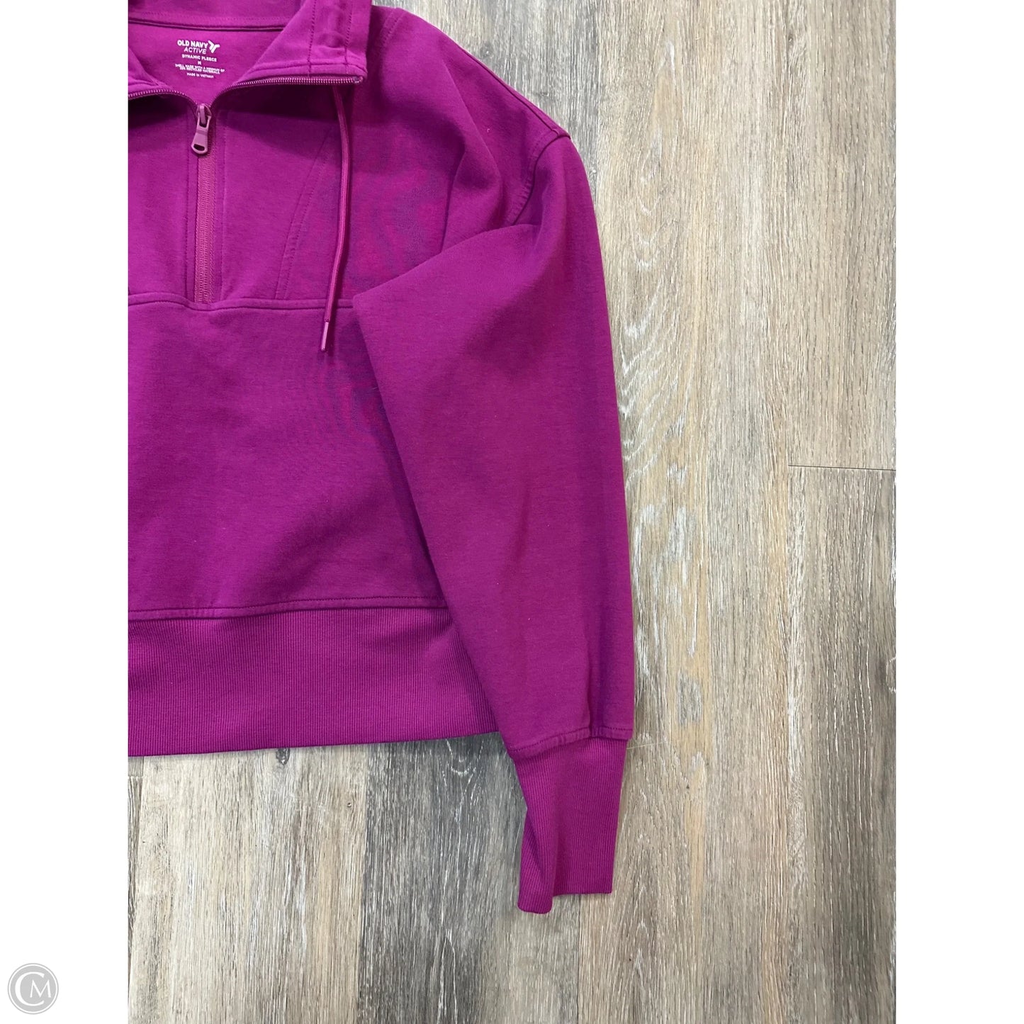 Athletic Sweatshirt Collar By Old Navy In Purple, Size: M