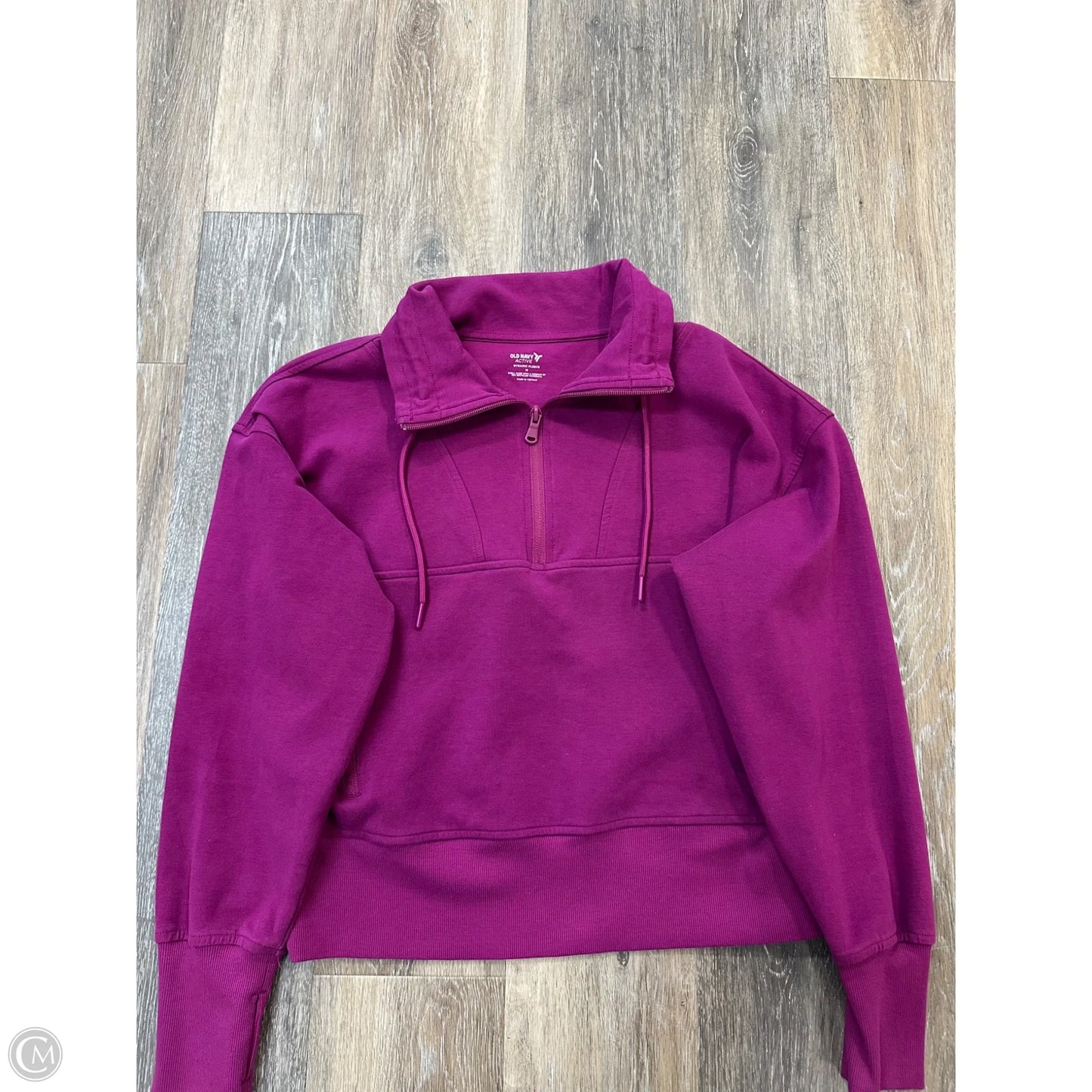 Athletic Sweatshirt Collar By Old Navy In Purple, Size: M