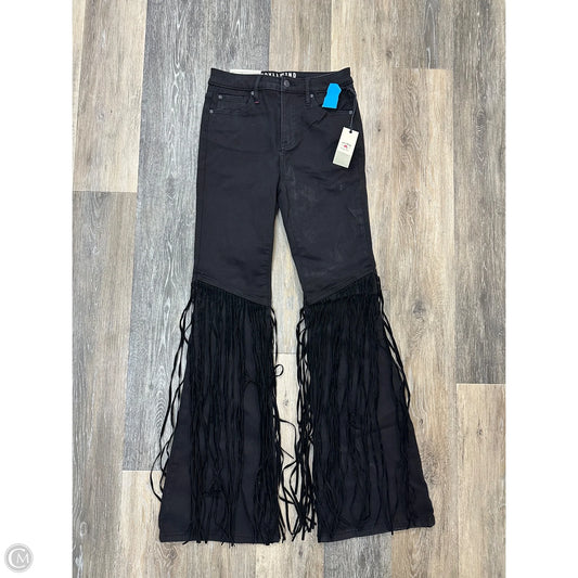 Jeans Flared By Idyllwind In Black Denim, Size: 4