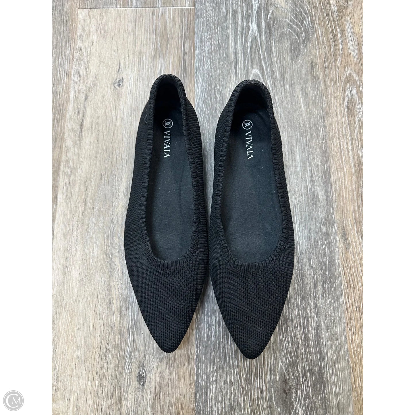 Shoes Flats By Vivaia In Black, Size: 6.5