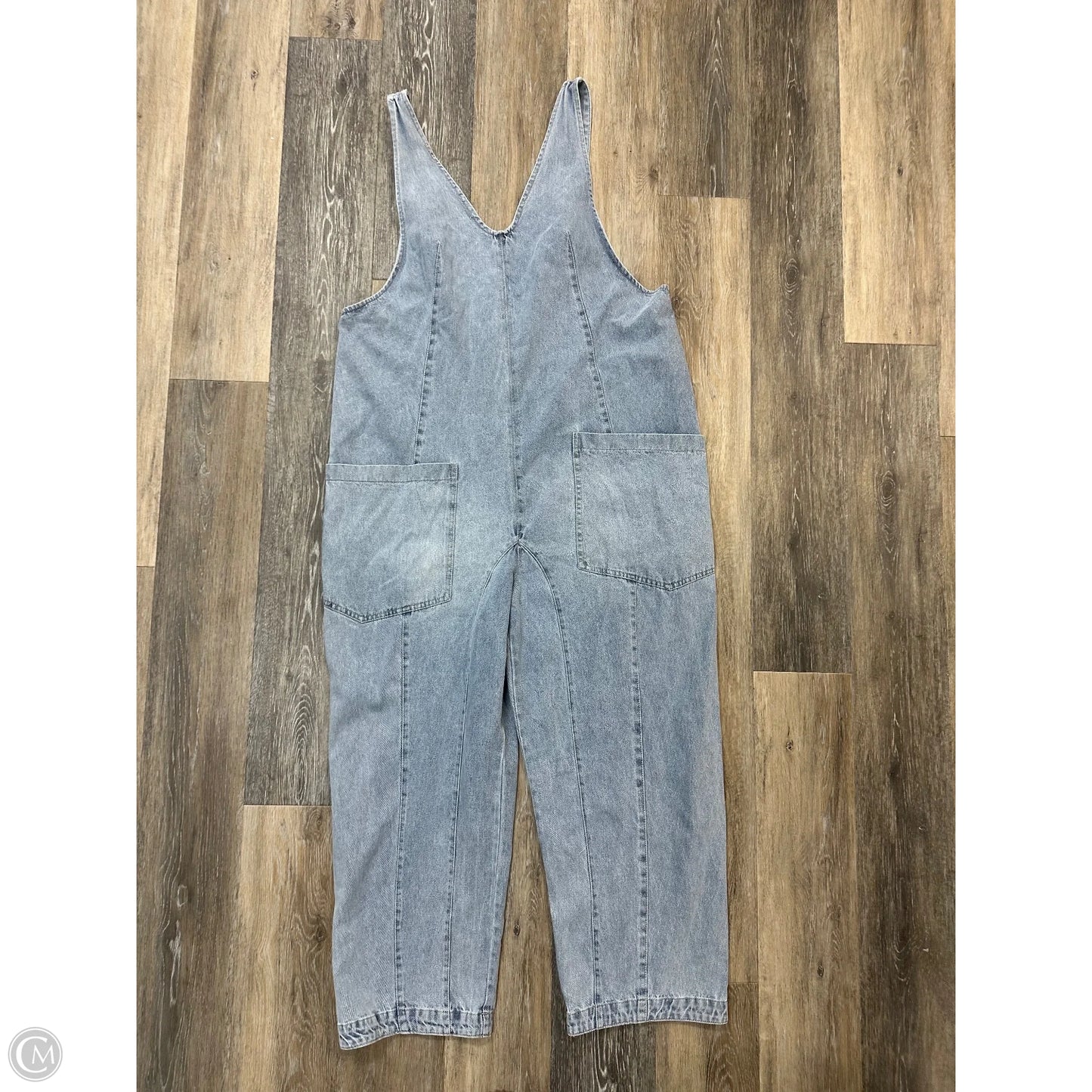 Overalls By Bibi In Blue Denim, Size: L